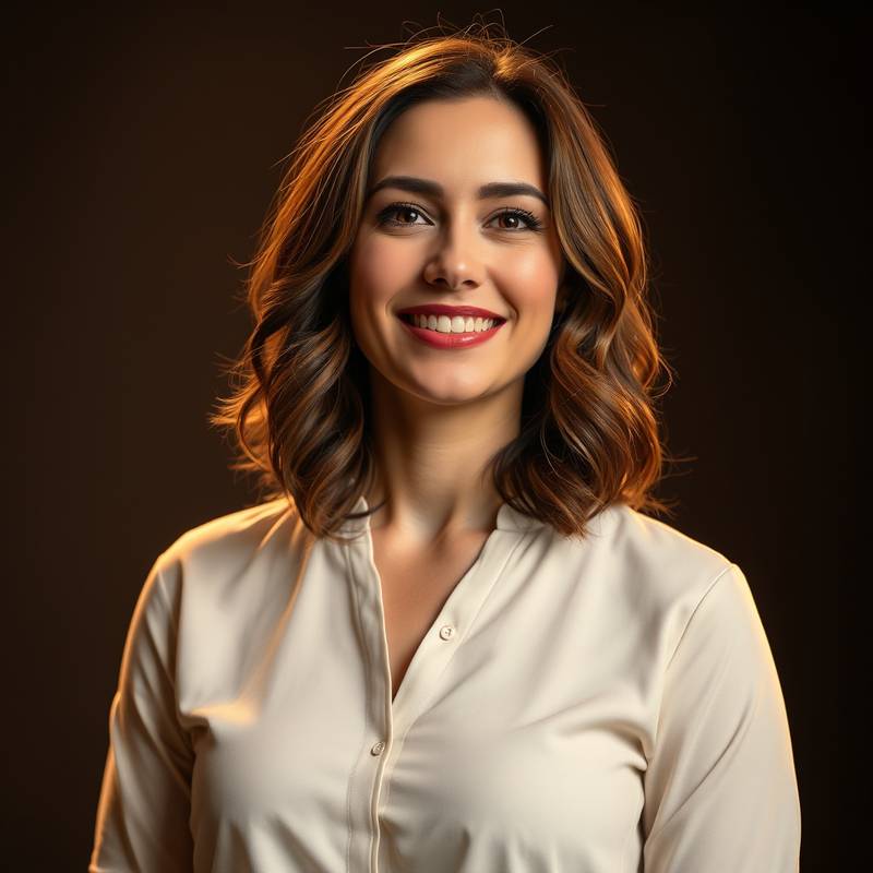 Retrato de Isabel Martinez, profesora de teatro musical.